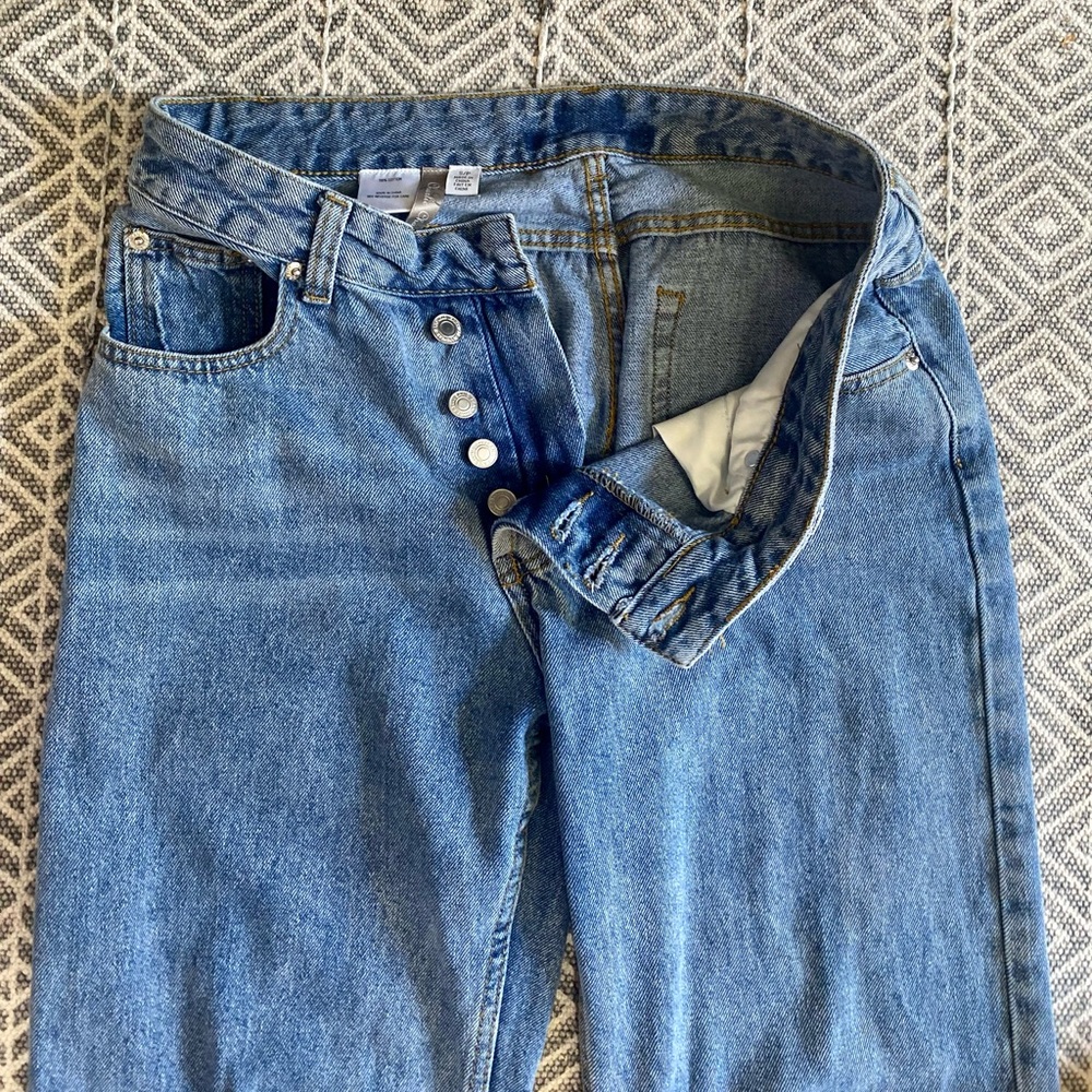 Wrap waistband boyfriend jeans - Picture 4 of 9